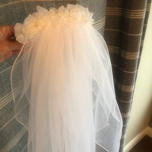 Head Band veil for Little girl